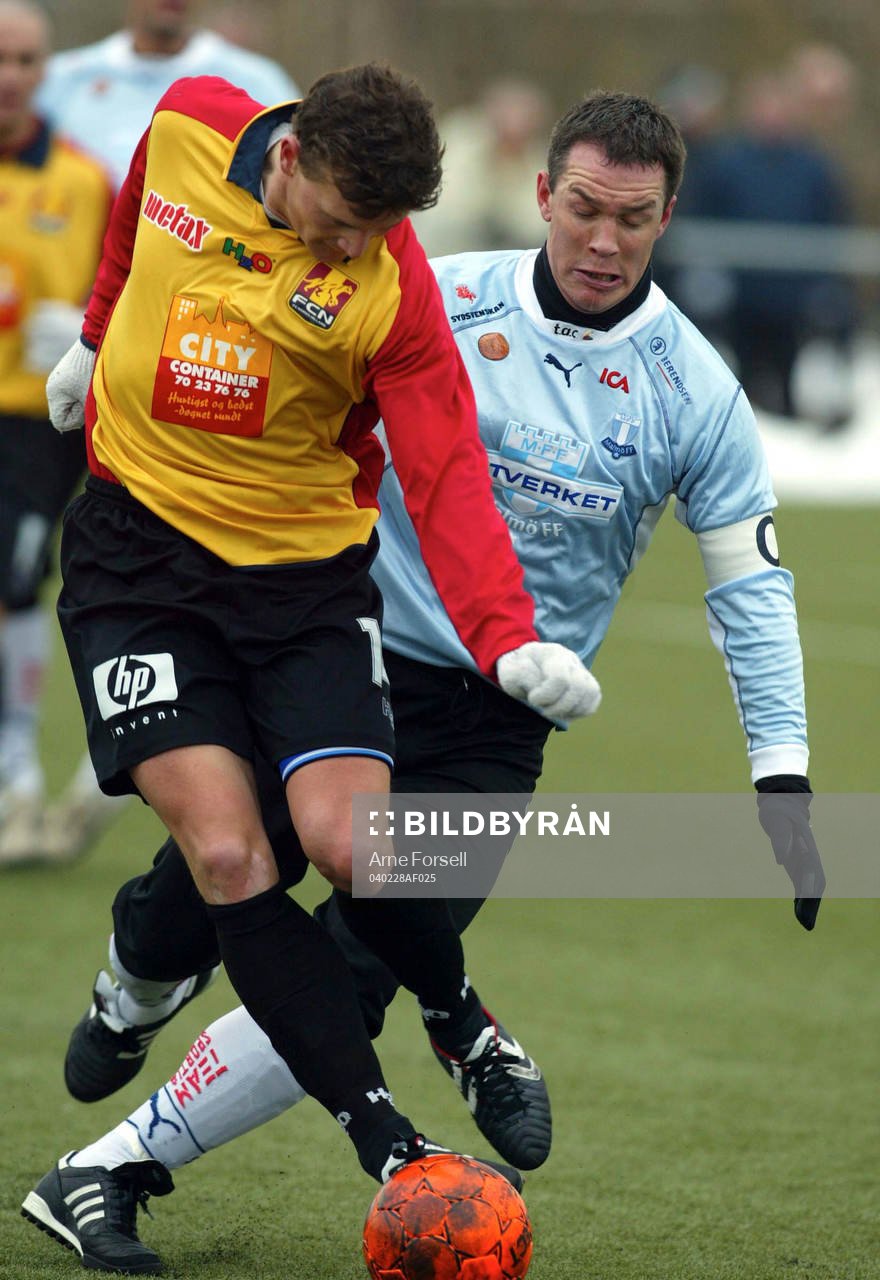 Patrik Andersson i närkamp