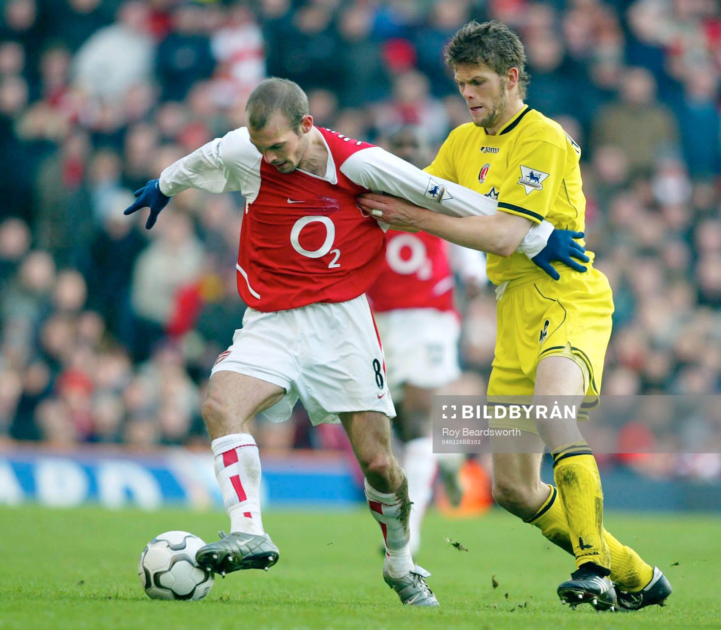 Fredrik Ljungberg, Arsenal och Hermann Hreidarsson,