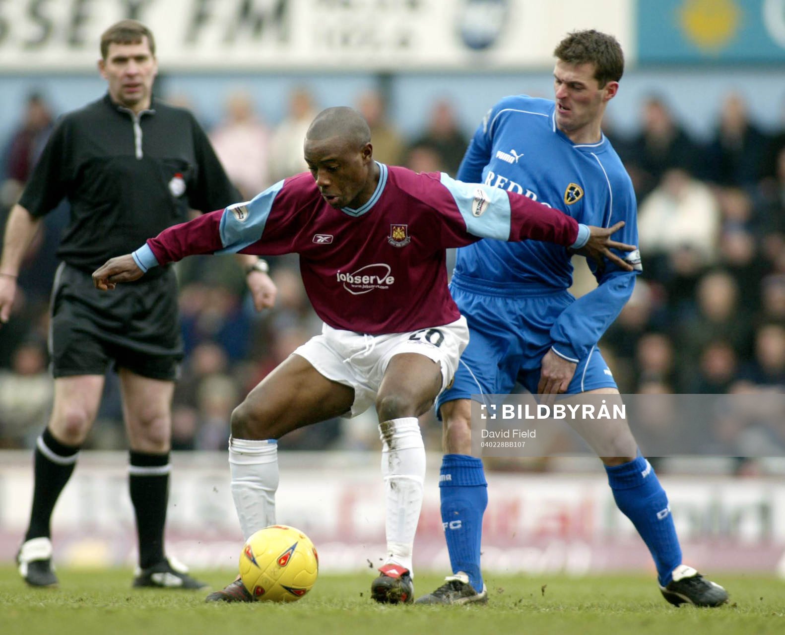 Nigel Reo-Coker, West Ham och  Chris Baker, Cardiff