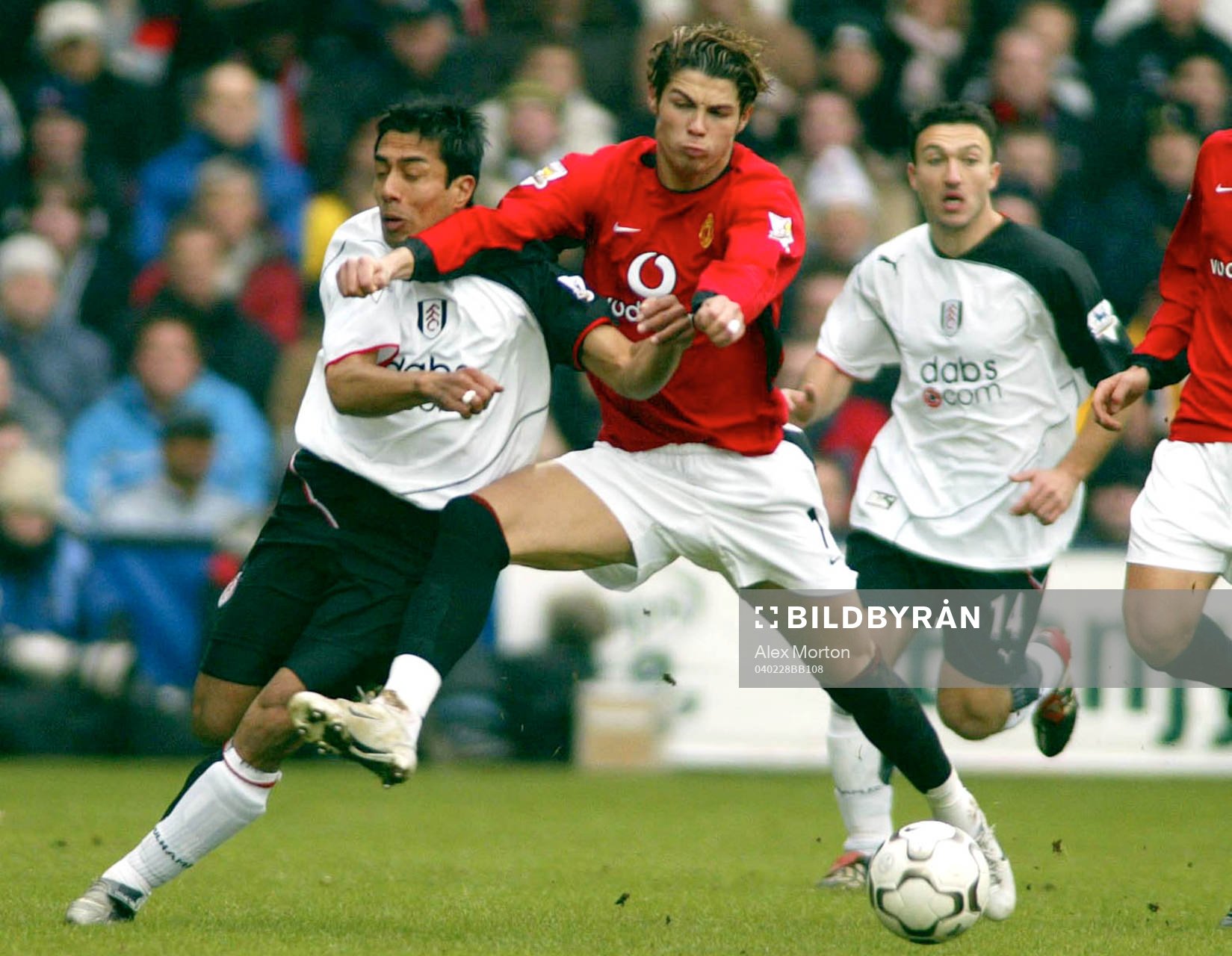 Cristiano Ronaldo, Man U och Bobby Peta, Fulham