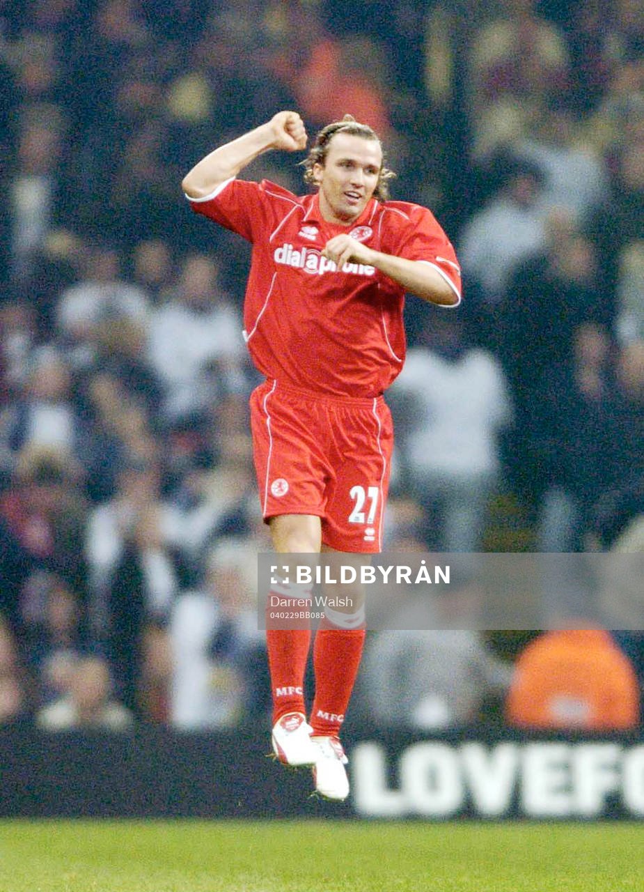 Boudewijn Zenden , Middlesbrough jubel