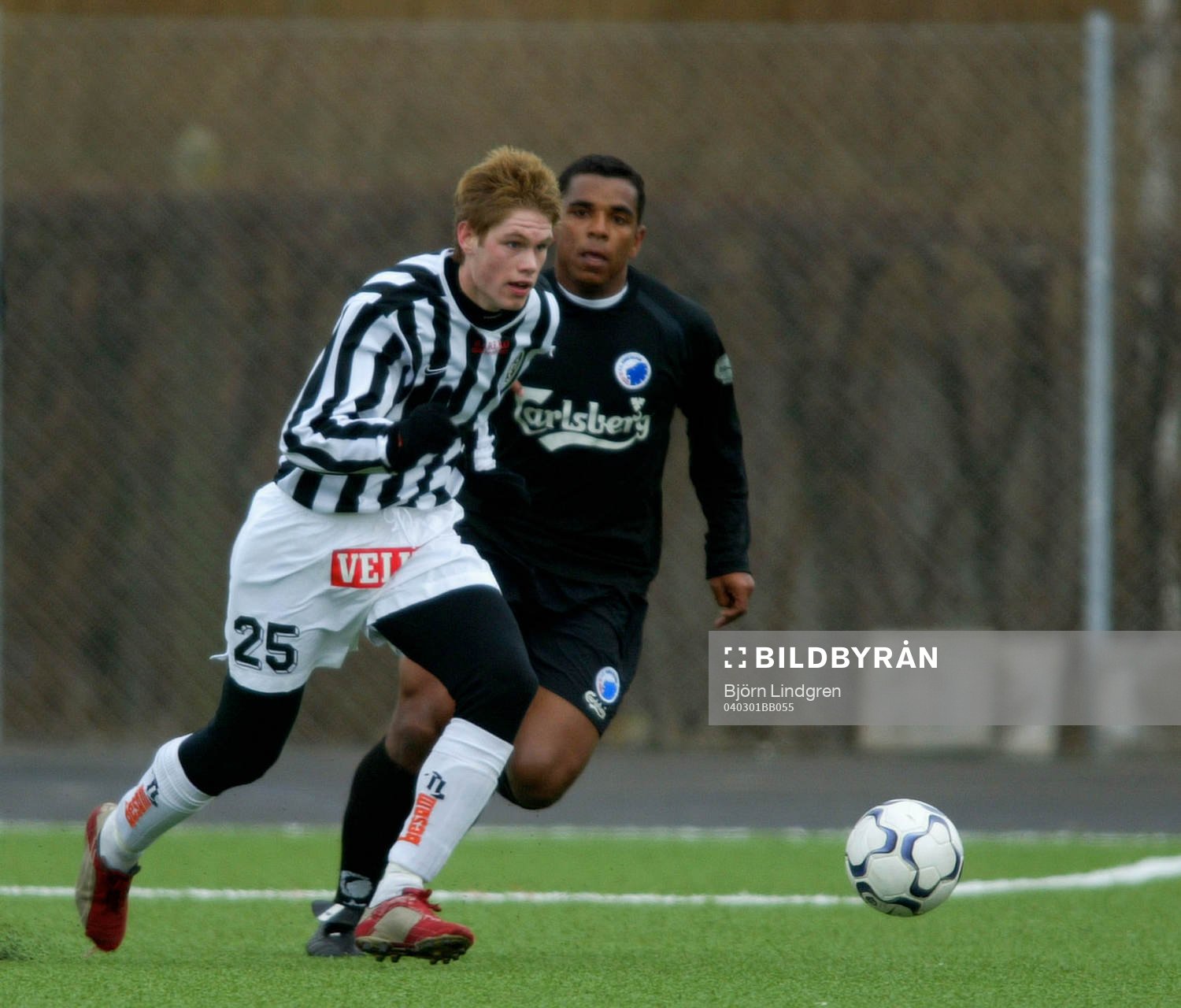 Johan Andersson, Landskrona och Alvaro Santos, Köpenhamn
