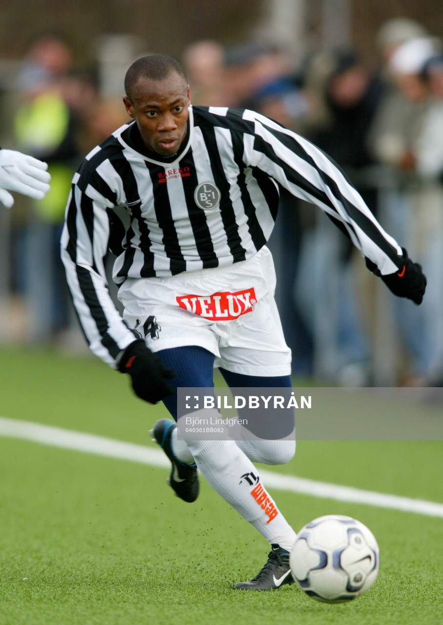 Fotboll, Träningsmatch, Kevin Amuneke, Landskrona