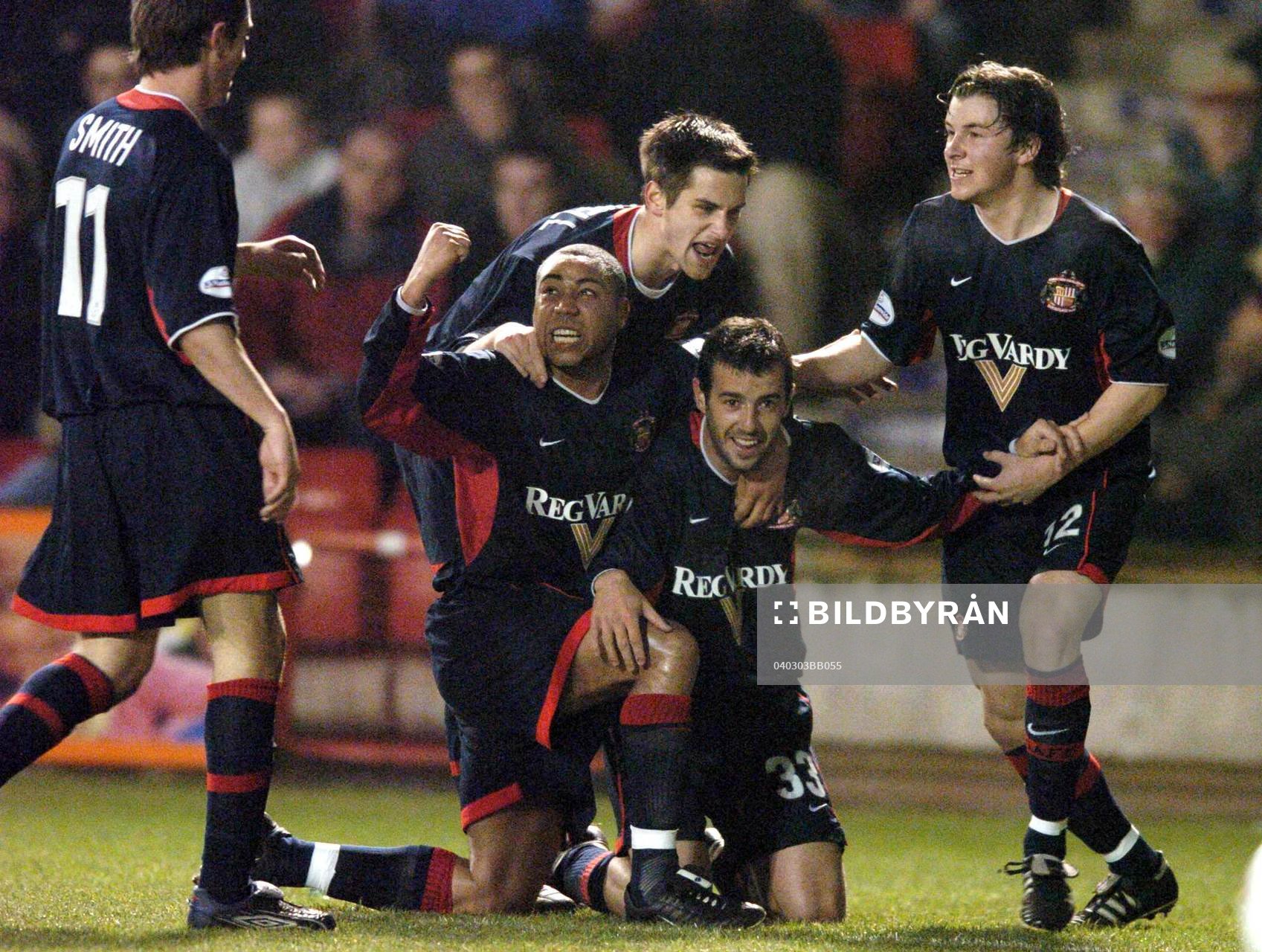 Julio Arca, Sunderland jubel