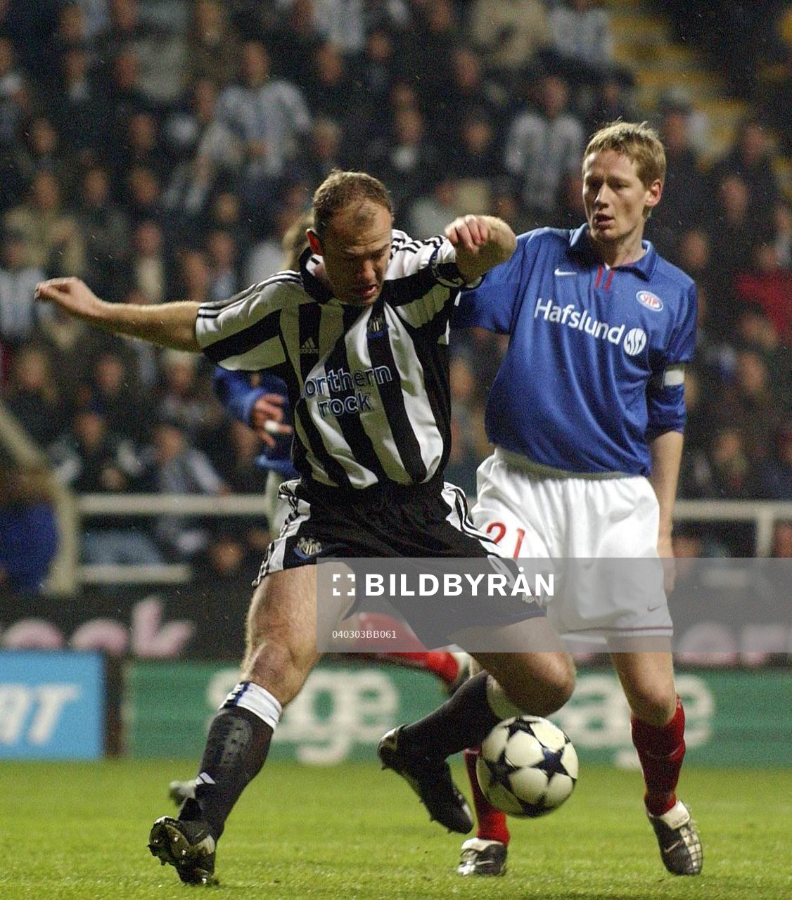 Alan Shearer, Newcastle och Tom Henning Hovi, Vålerengen