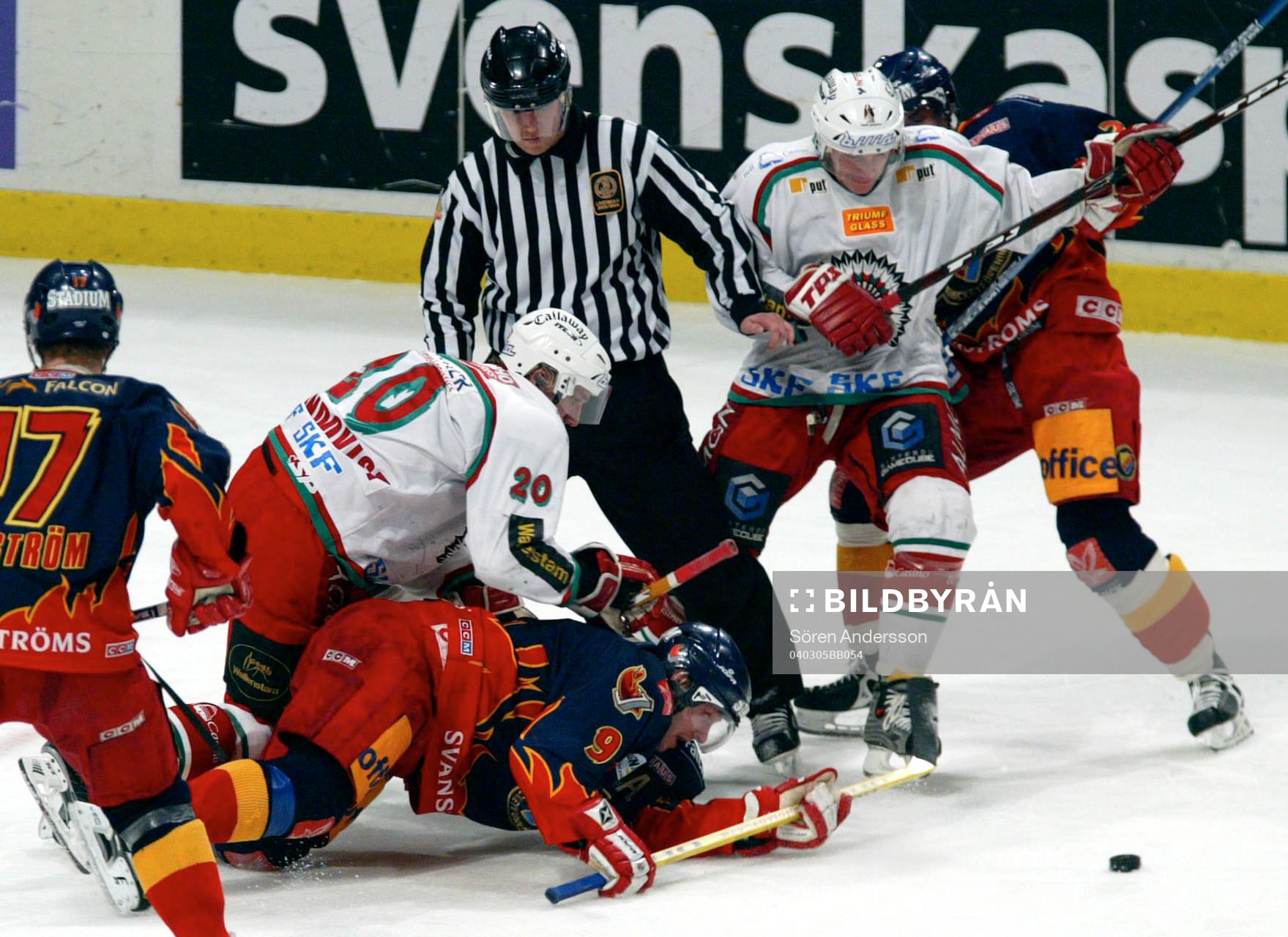 Ishockey, elitserien, Djurgården - Frölunda