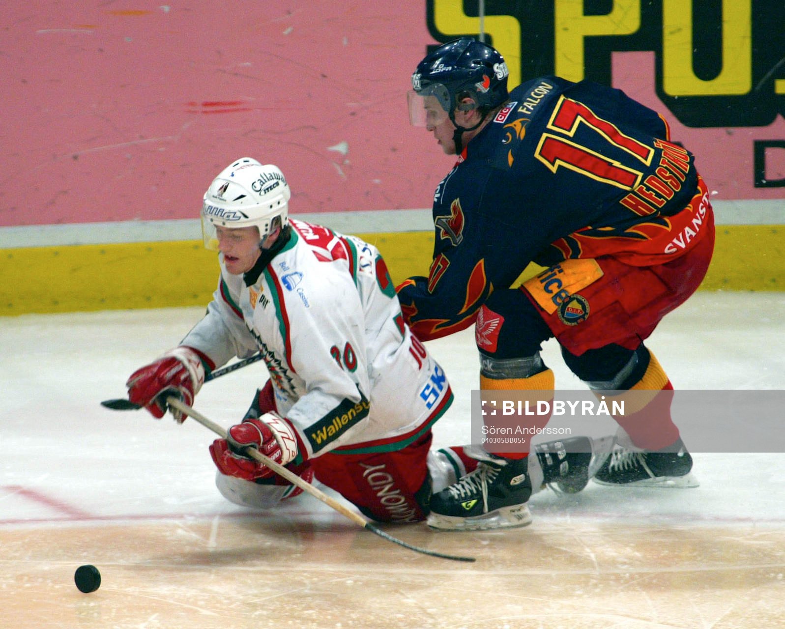 Jonas Johnsson, Frölunda och Jonathan Hedström,