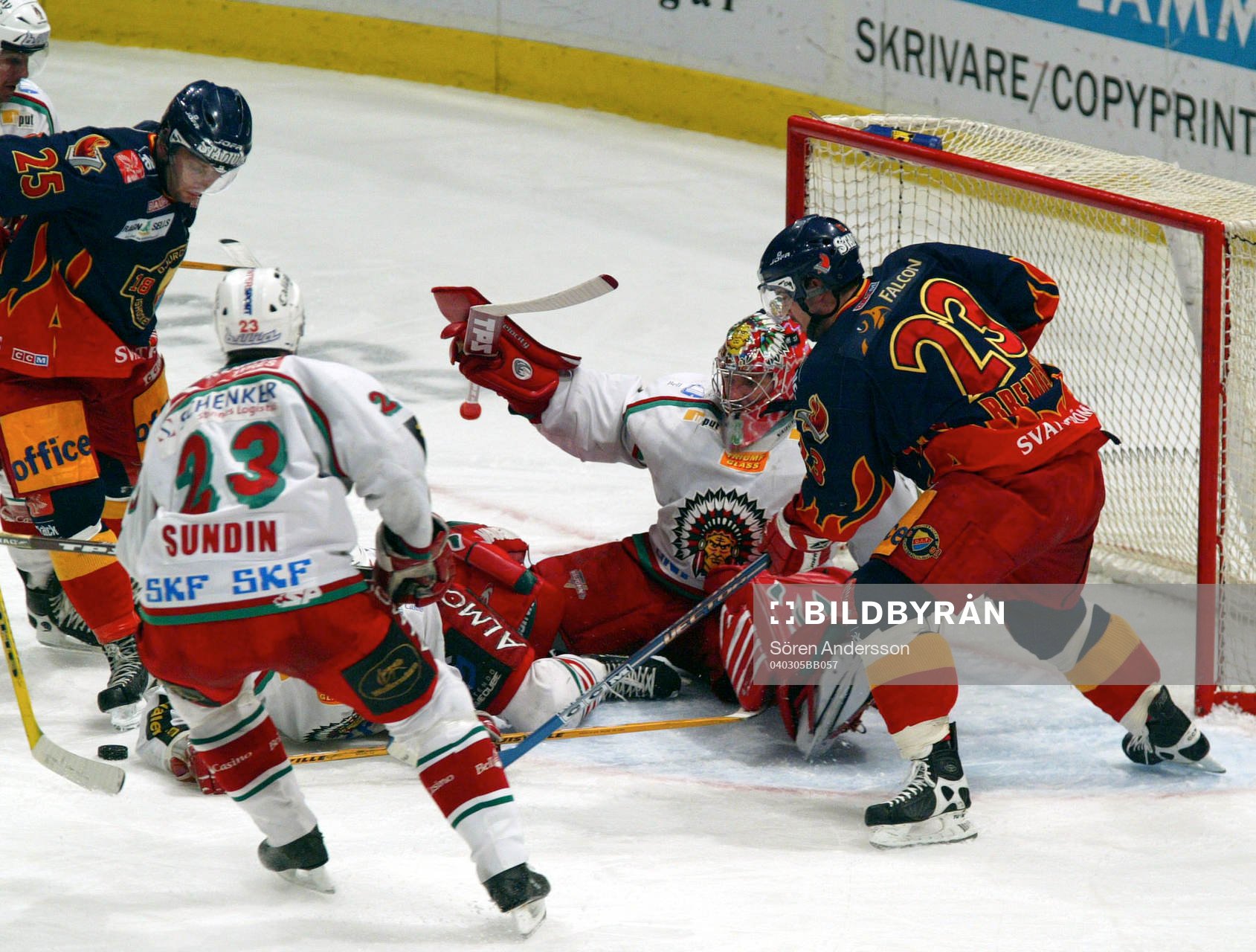 Henrik Lundqvist, målvakt, Frölunda