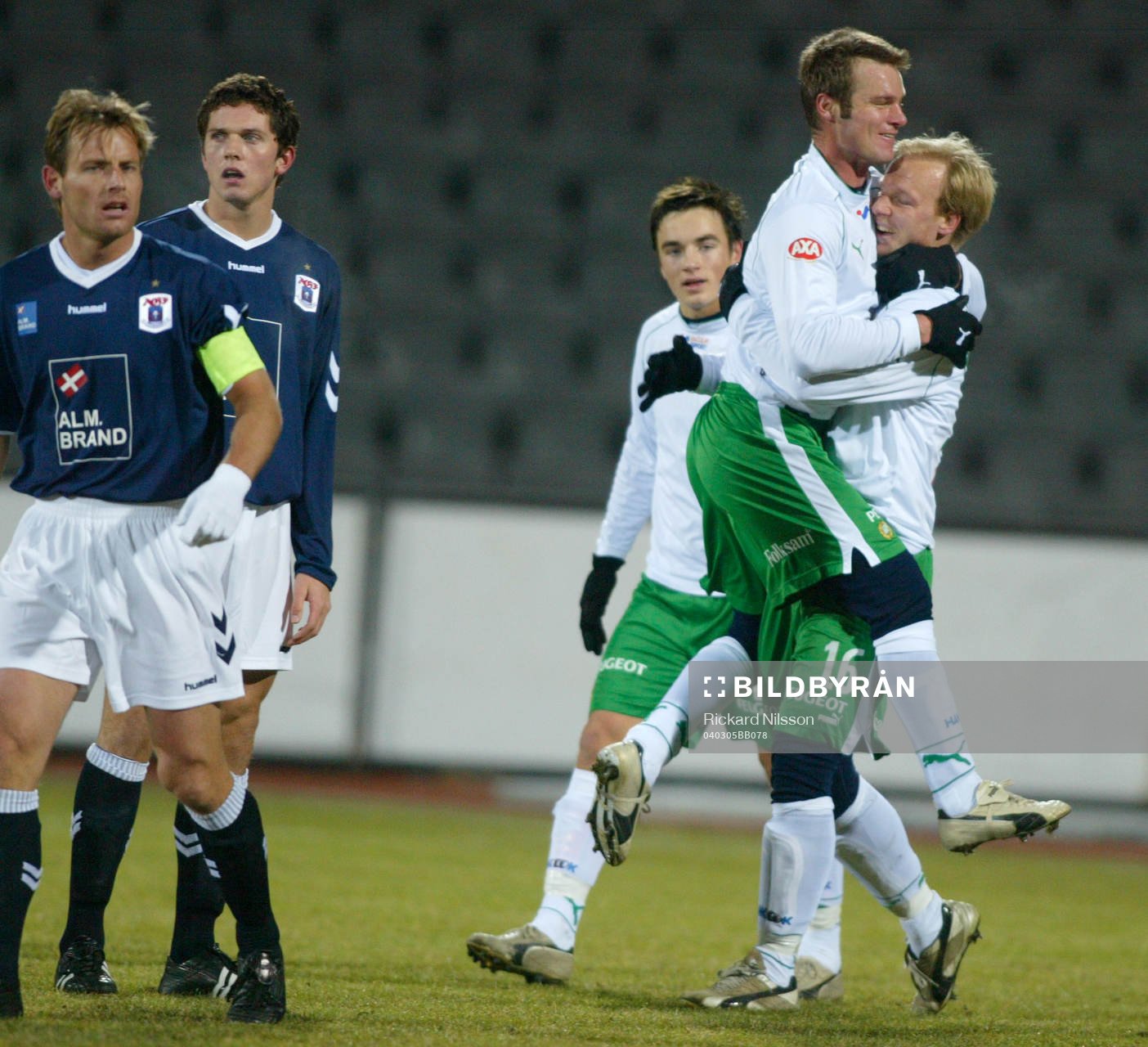 Mikkel Jensen, Hammarby, jubel