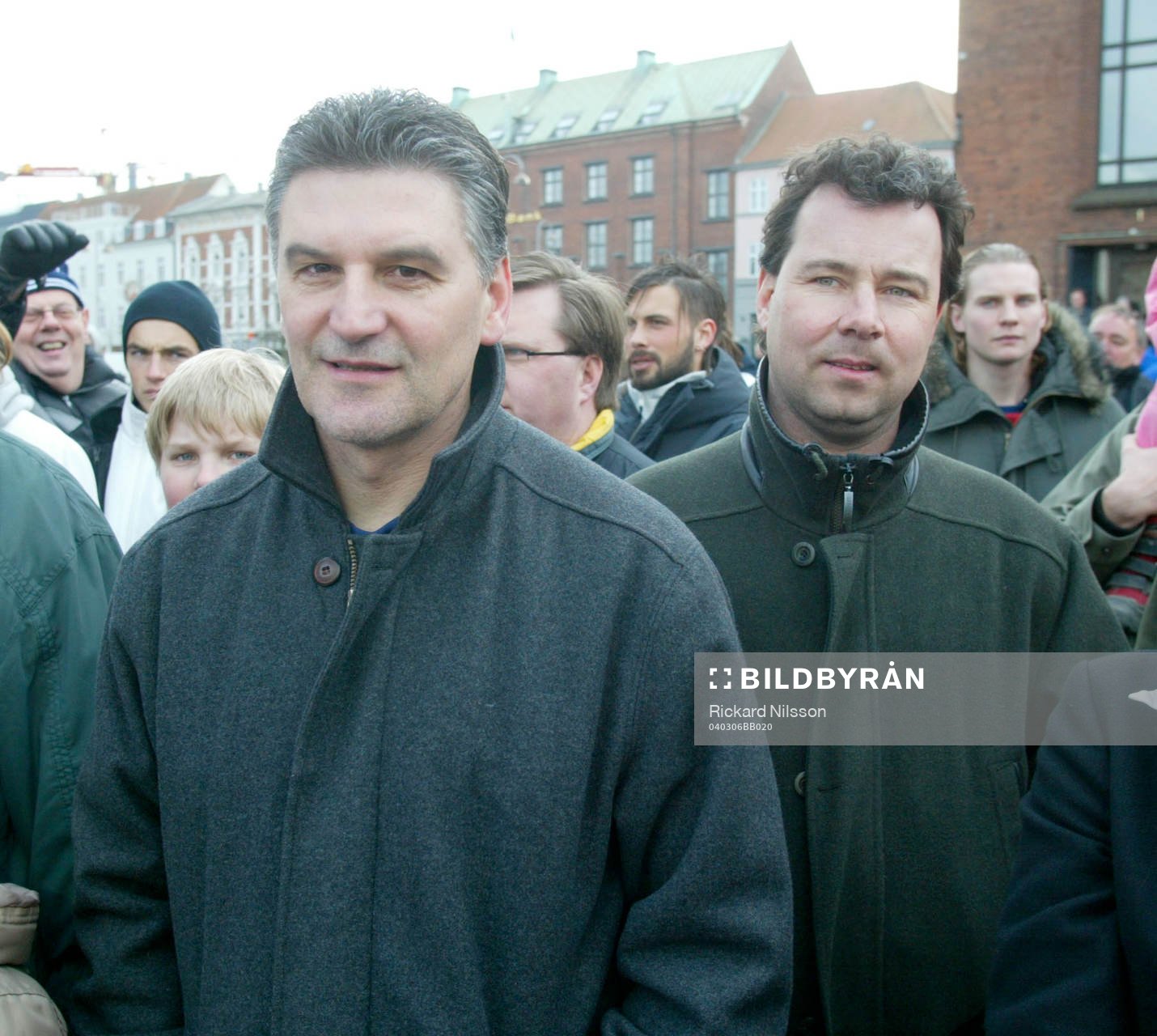 Zoran Lukic och Stefan Rehn, tränare Djurgården såg sitt