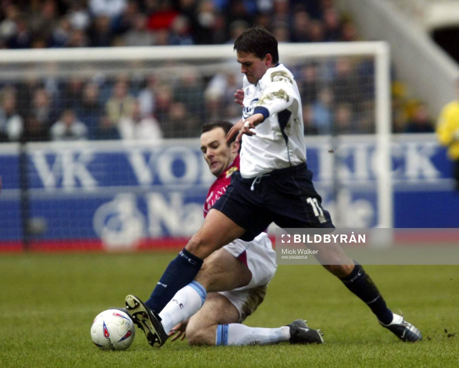 Graham Branch, Burnley och Andy McCormack, Preston