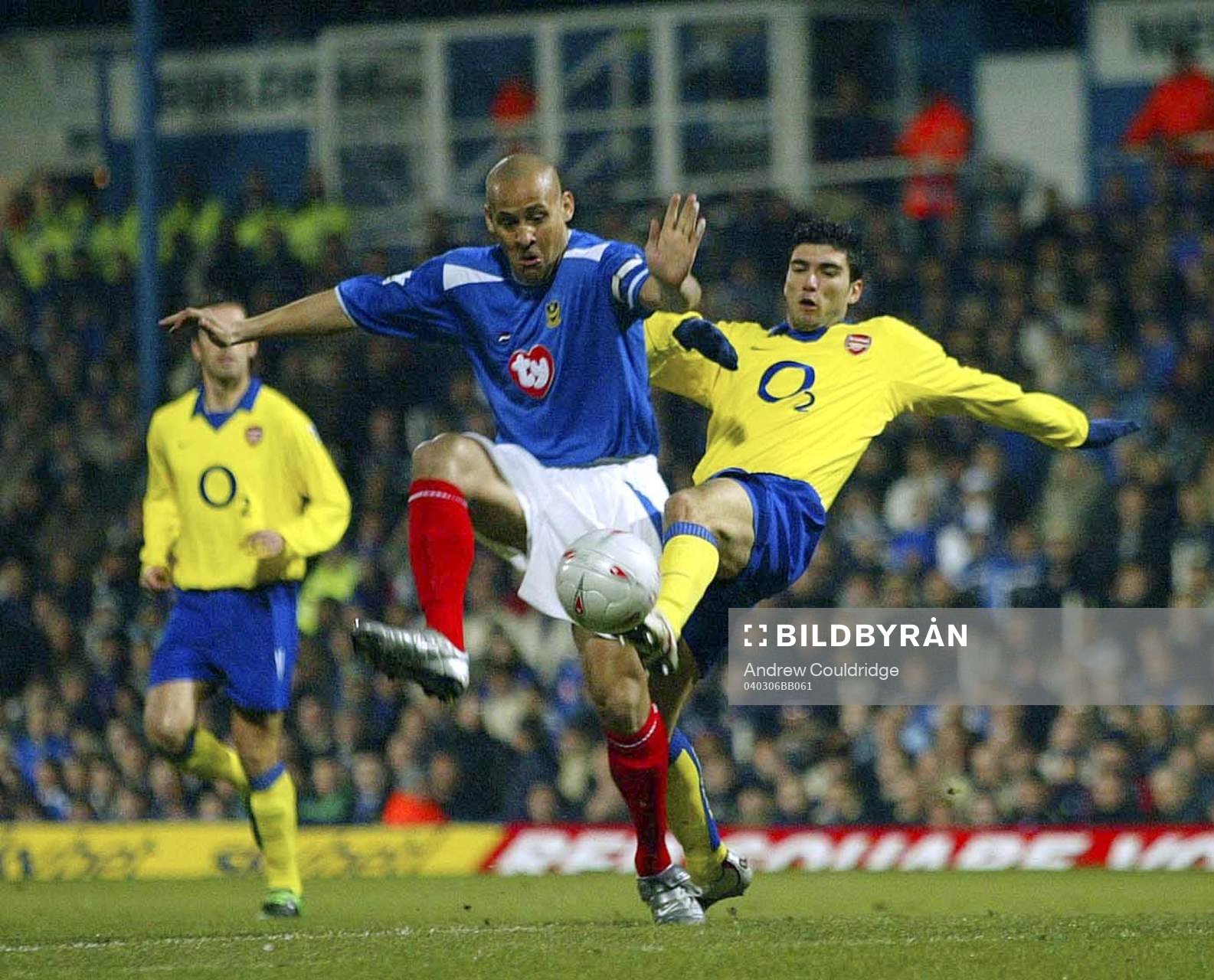 Jose Antonio Reyes, Arsenal och Nigel Quashie, Portsmouth