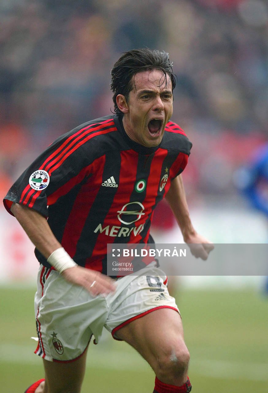 Filippo Inzaghi, Milan jublar (Jubel)