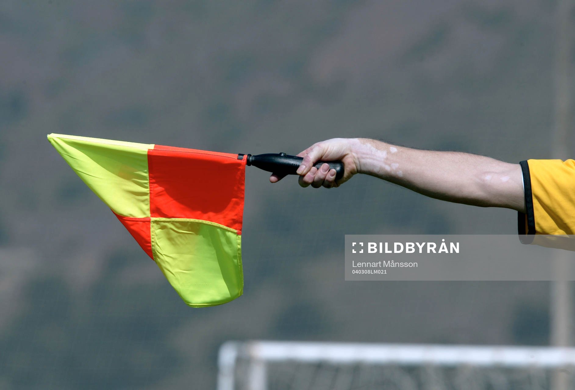 Flagga, linjeflagga, linjedomare
