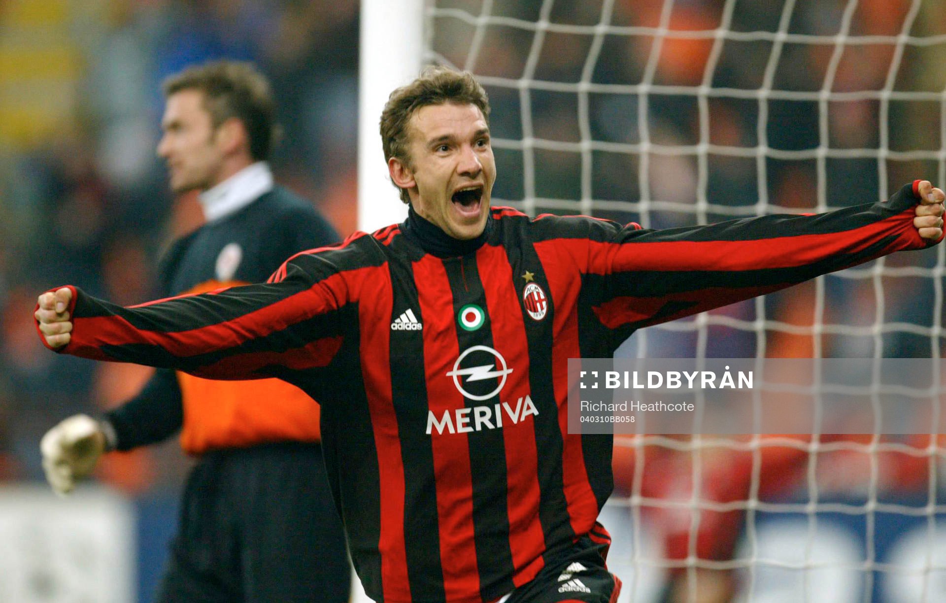 Andriy Shevchenko, Milan jubel