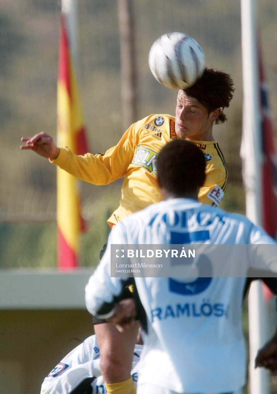 Fotboll, La Manga, träningsmatch, Helsingborg -