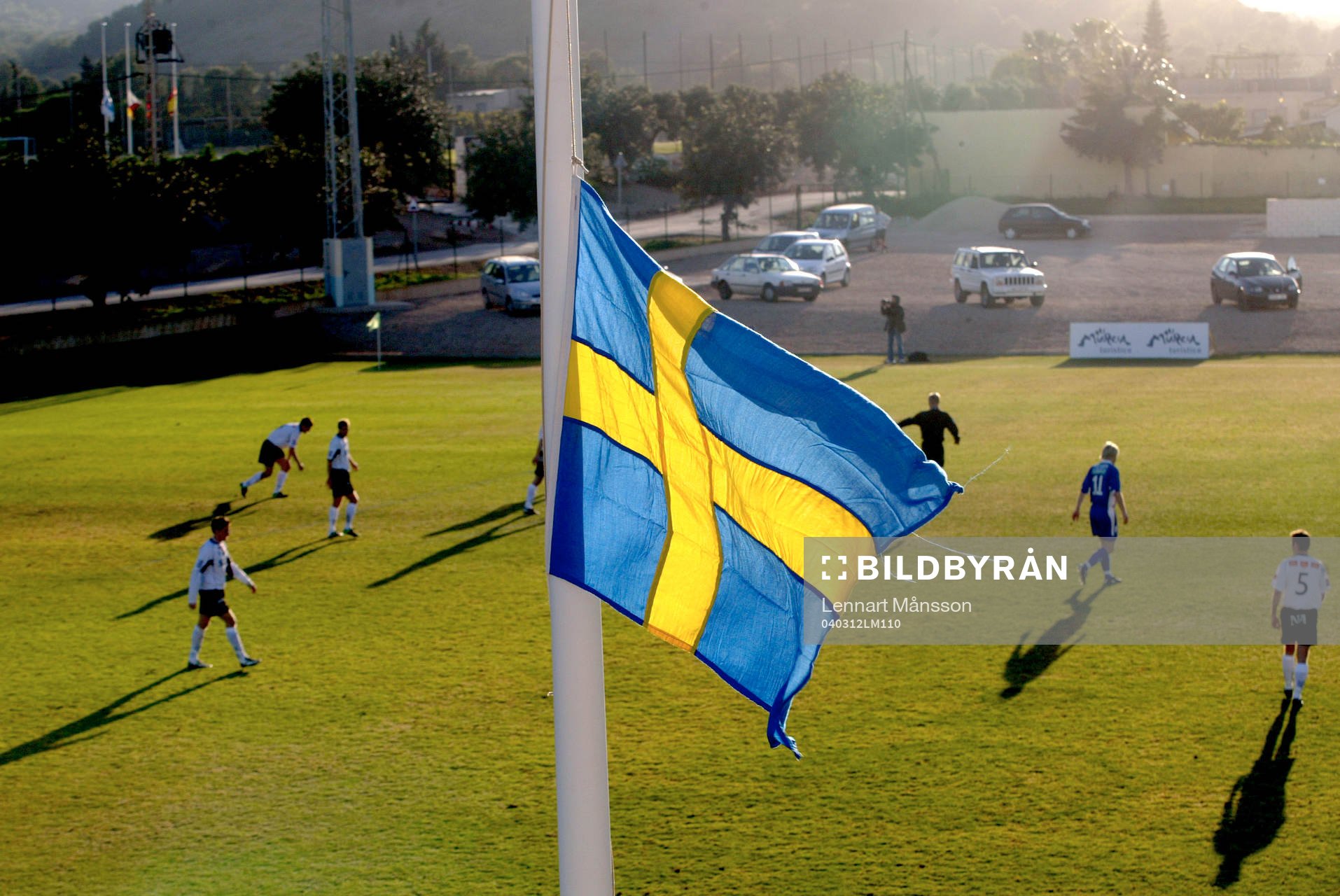 Flaggan på halv stång