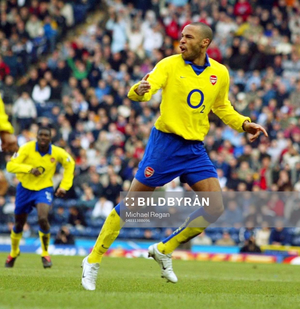  Thierry Henry, Arsenal jublar (Jubel) 