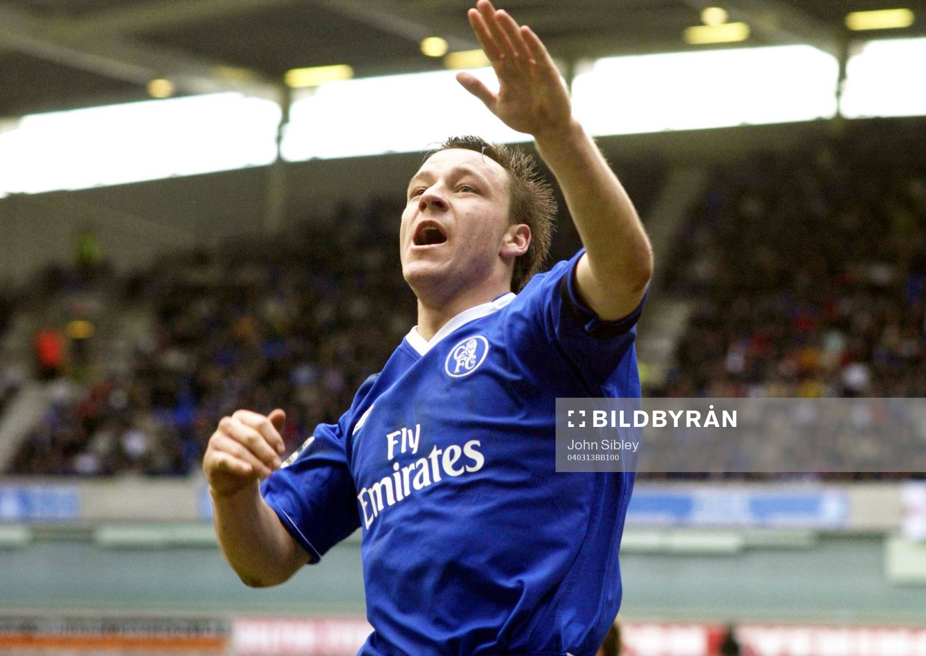  John Terry, Chelsea jublar (Jubel) 