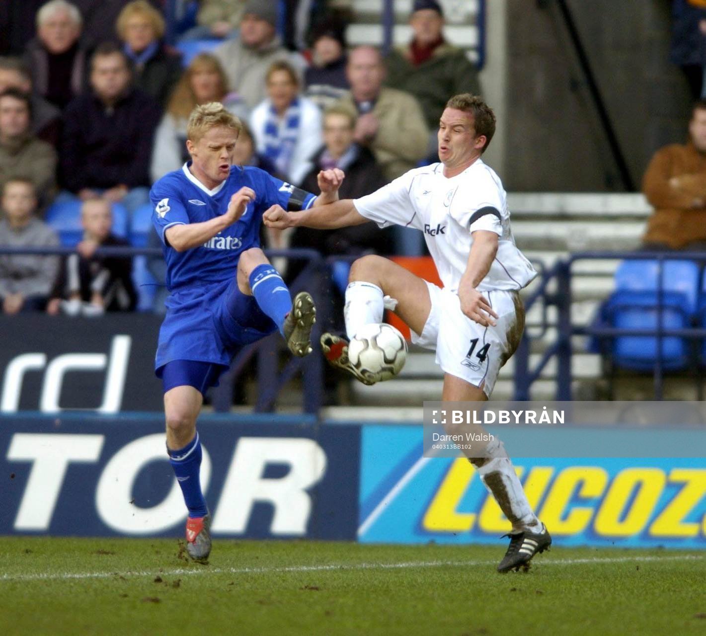 Kevin Davies, Bolton och Damien Duff, Chelsea