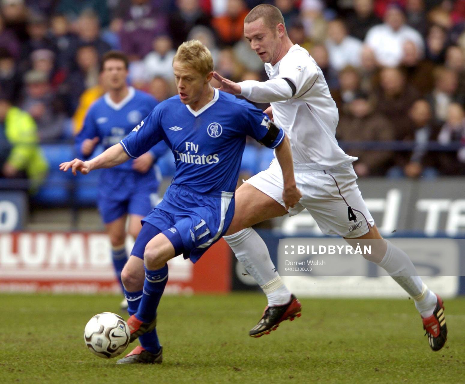 Kevin Nolan, Bolton och Damien Duff, Chelsea