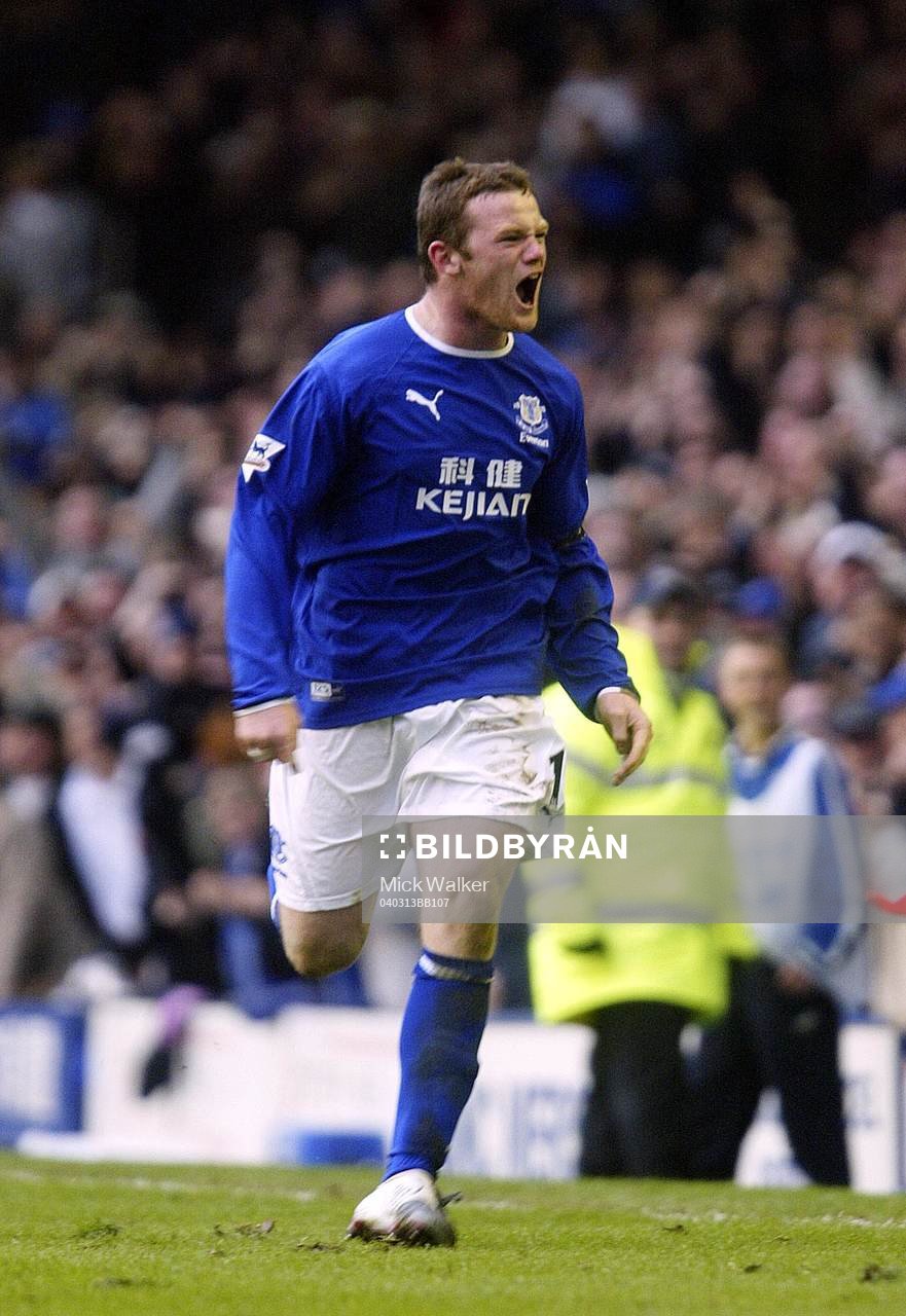 Fotboll, Premier League (Engelsk Liga), Everton v