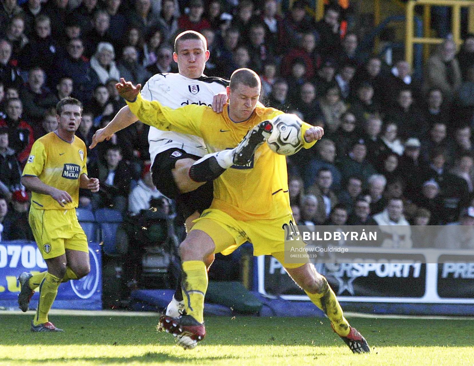  Seth Johnson, Leeds och Sean Davis, Fulham