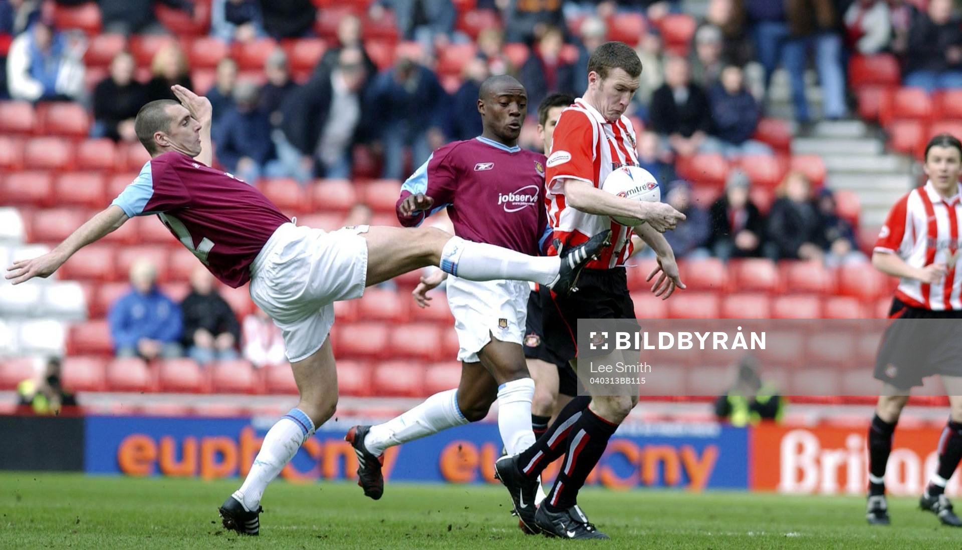 Kevin Kyle, Sunderland och Andy Mellville, West Ham