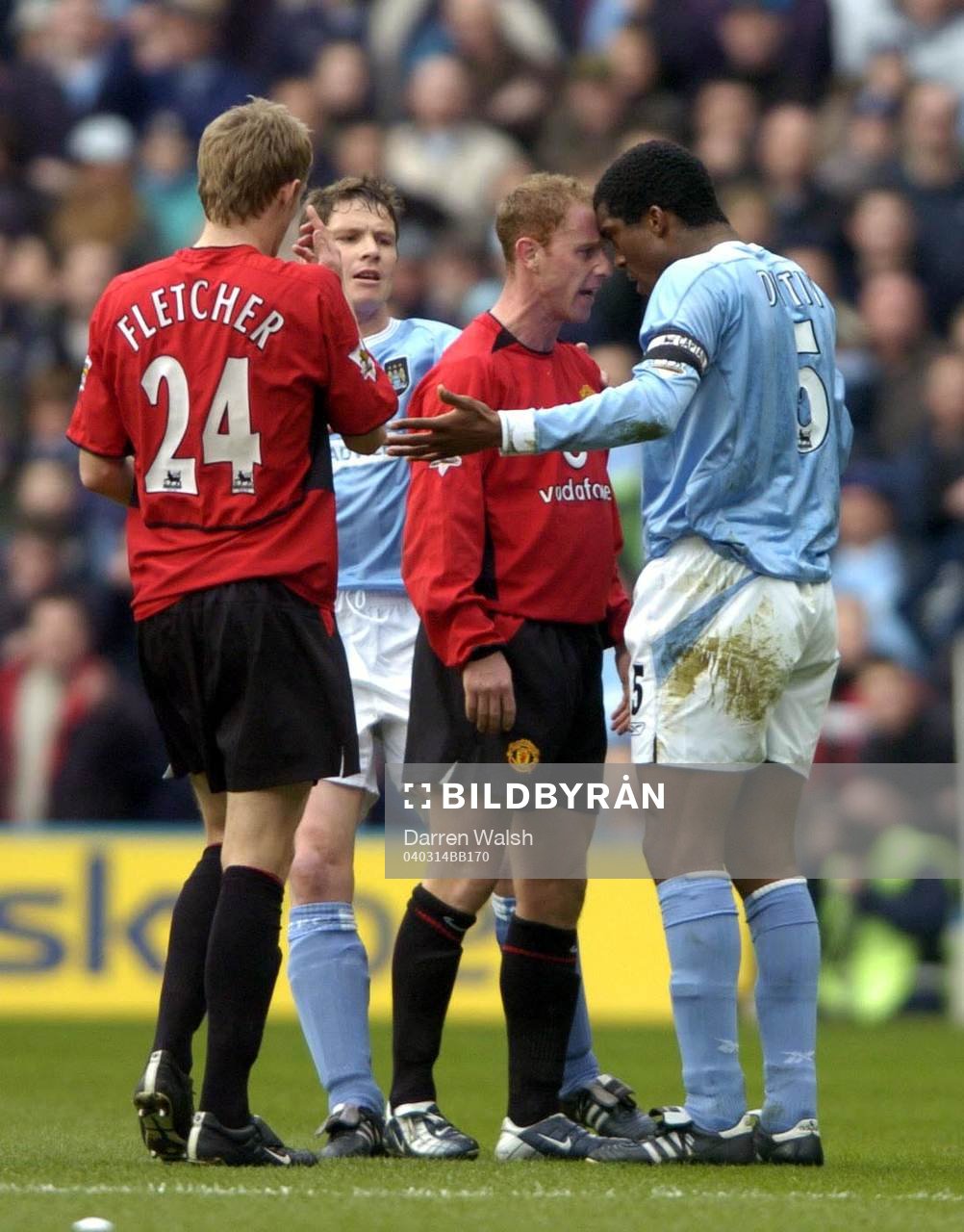 Fotboll, engelsk, Premier League, (Derby) Manchester City v