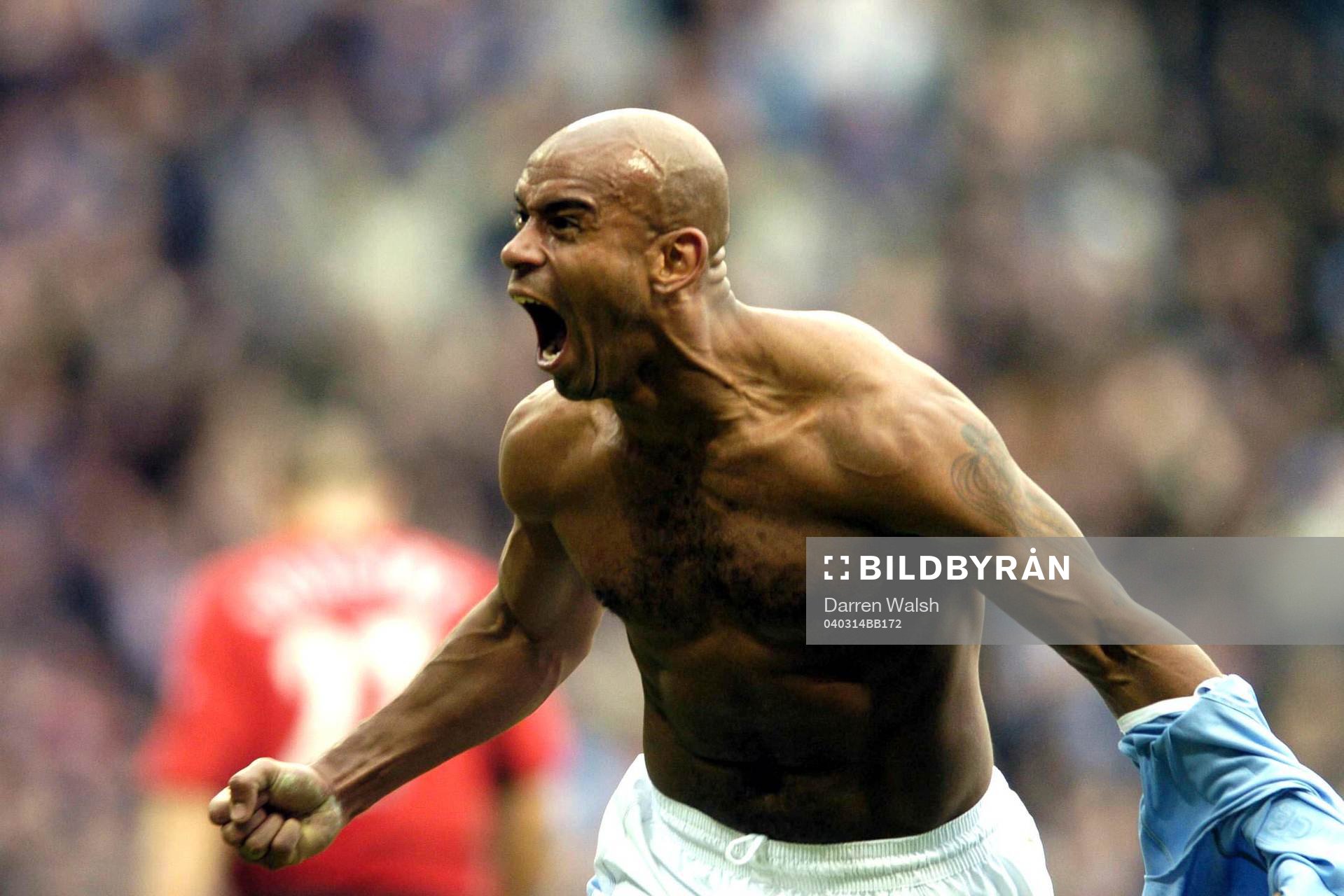  Trevor Sinclair, Manchester City jublar (jubel)