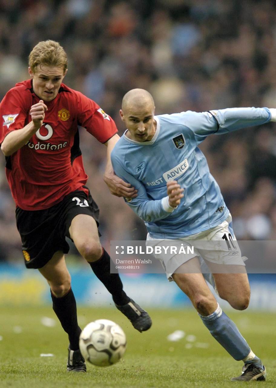 Fotboll, engelsk, Premier League, (Derby) Manchester City v