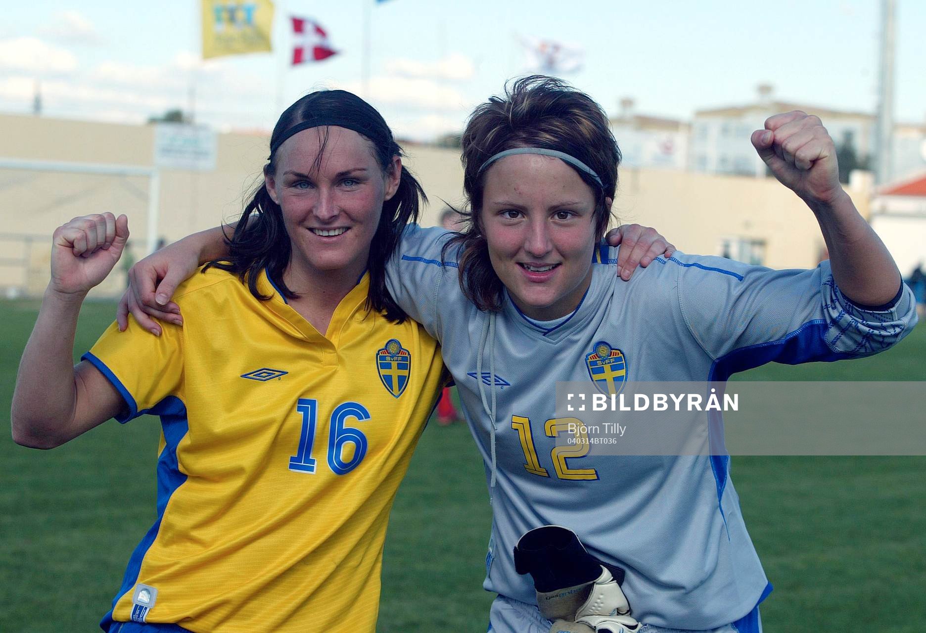 Salina Olsson, Sverige gjorde enda målet och Sofia