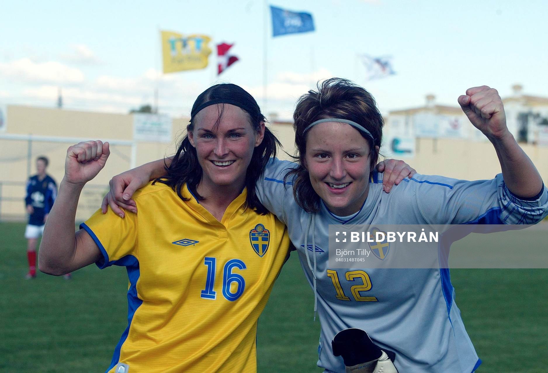 Salina Olsson, Sverige gjorde enda målet och Sofia