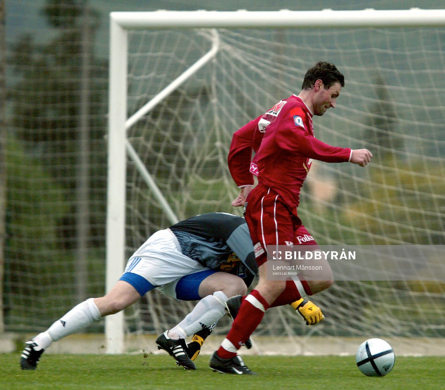 Andreas Ottosson, Öster rundar keepern och gör 2-1