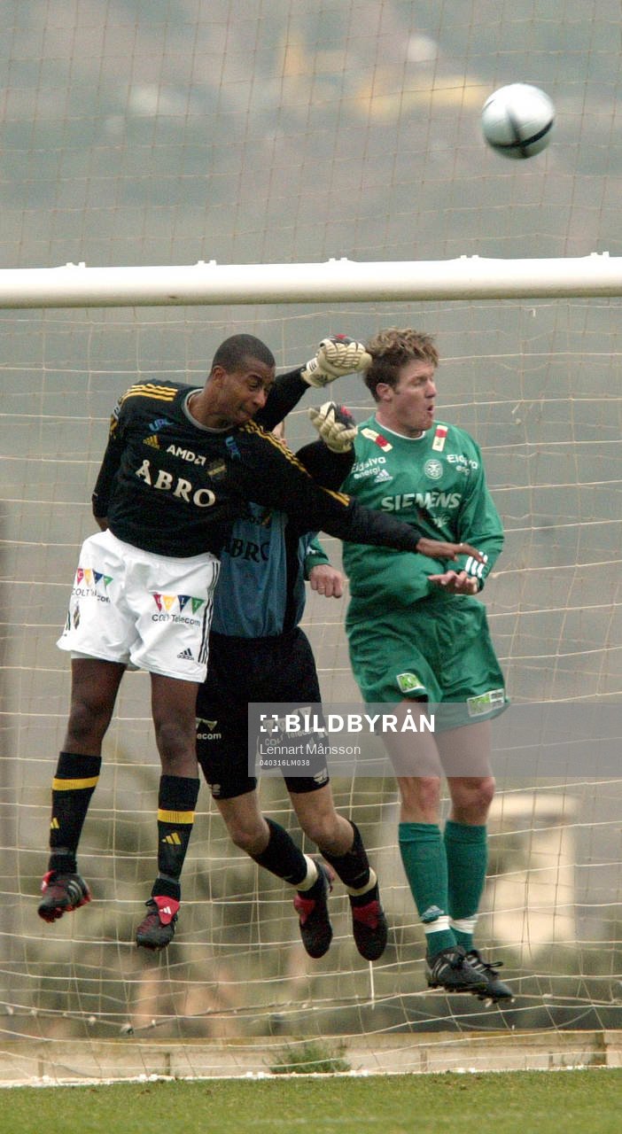 AIK - HamKam : Håkan Svensson och Benjamin Kibebe, AIK