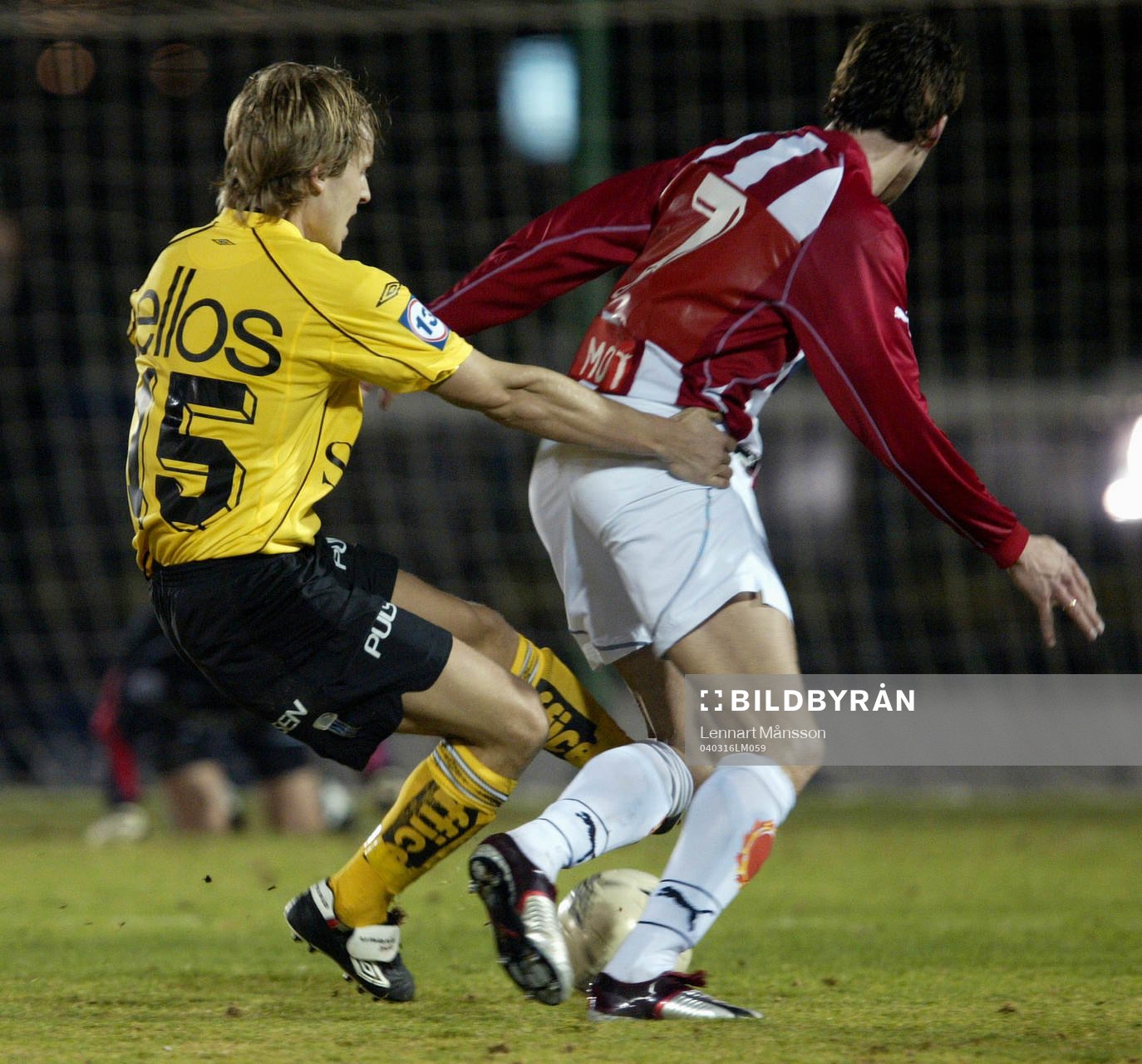 Andreas Klarström, Elfsborg, fasthållning