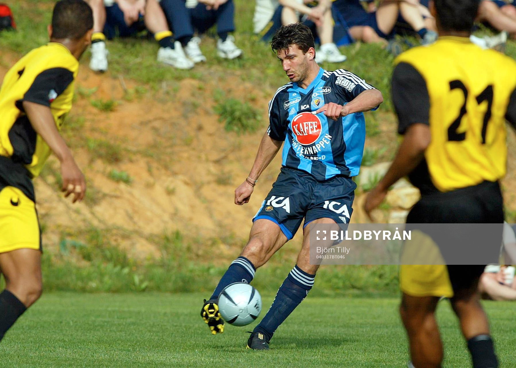 Geert van der Ouden, Djurgården i aktion
