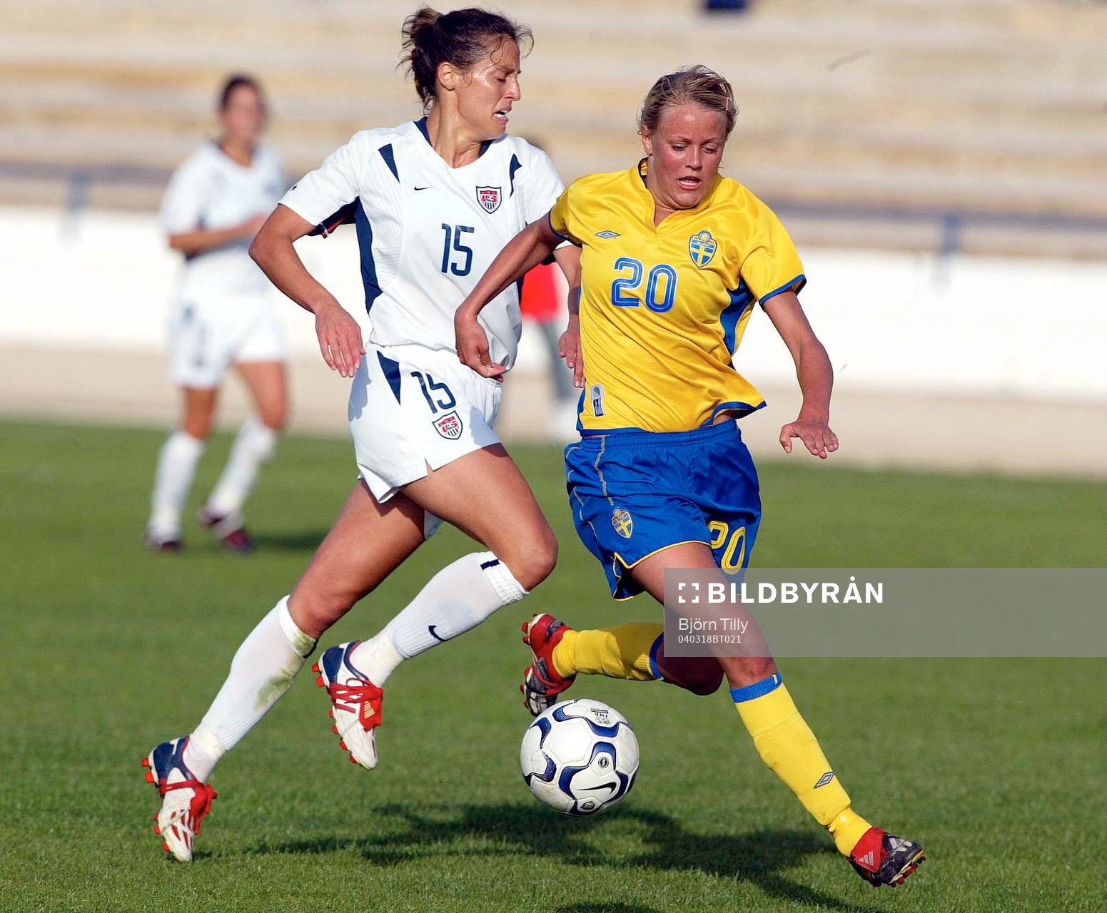 Kate Markgraf, USA och Josefine Öqvist, Sverige
