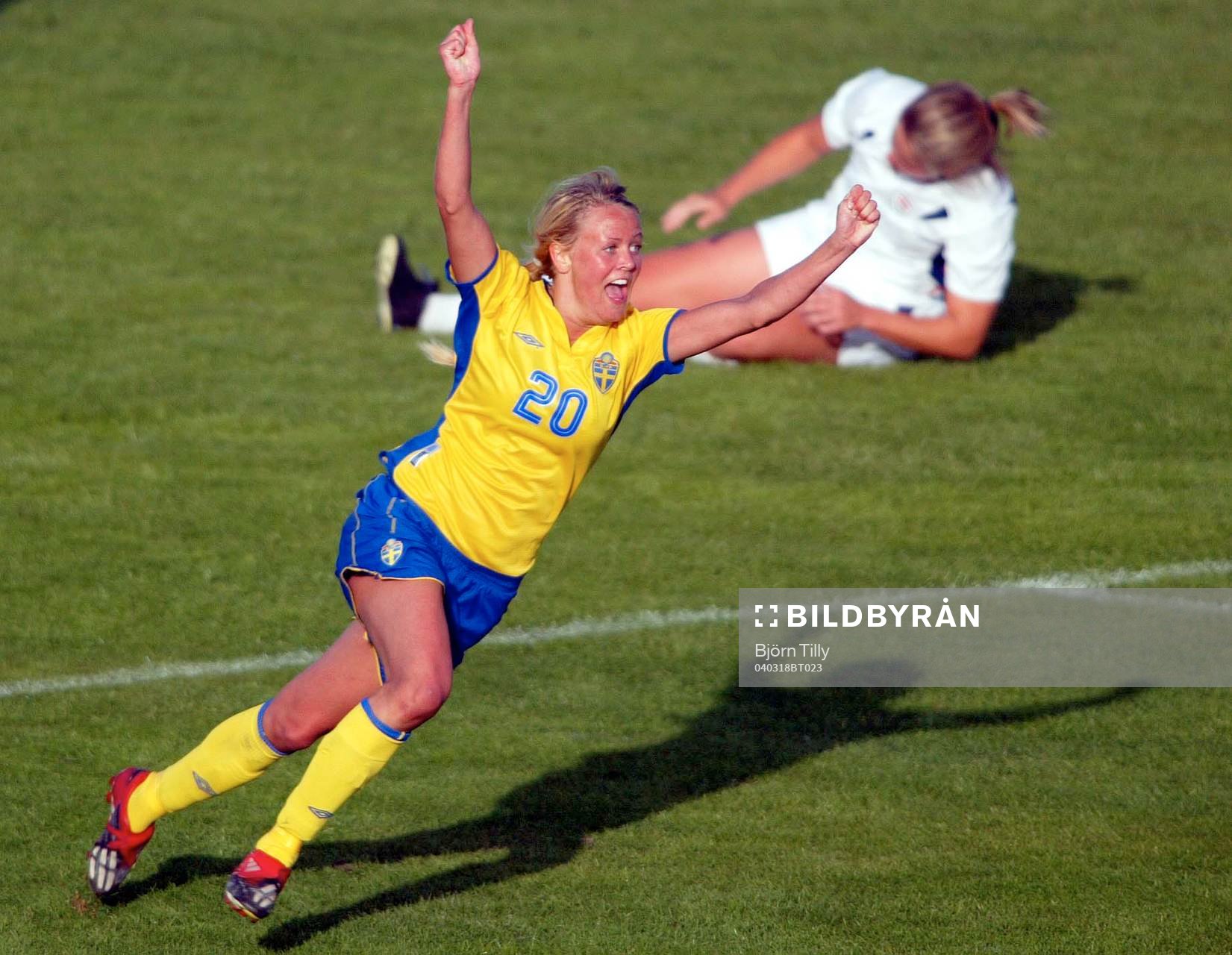 Josefine Öqvist, Sverige, jubel
