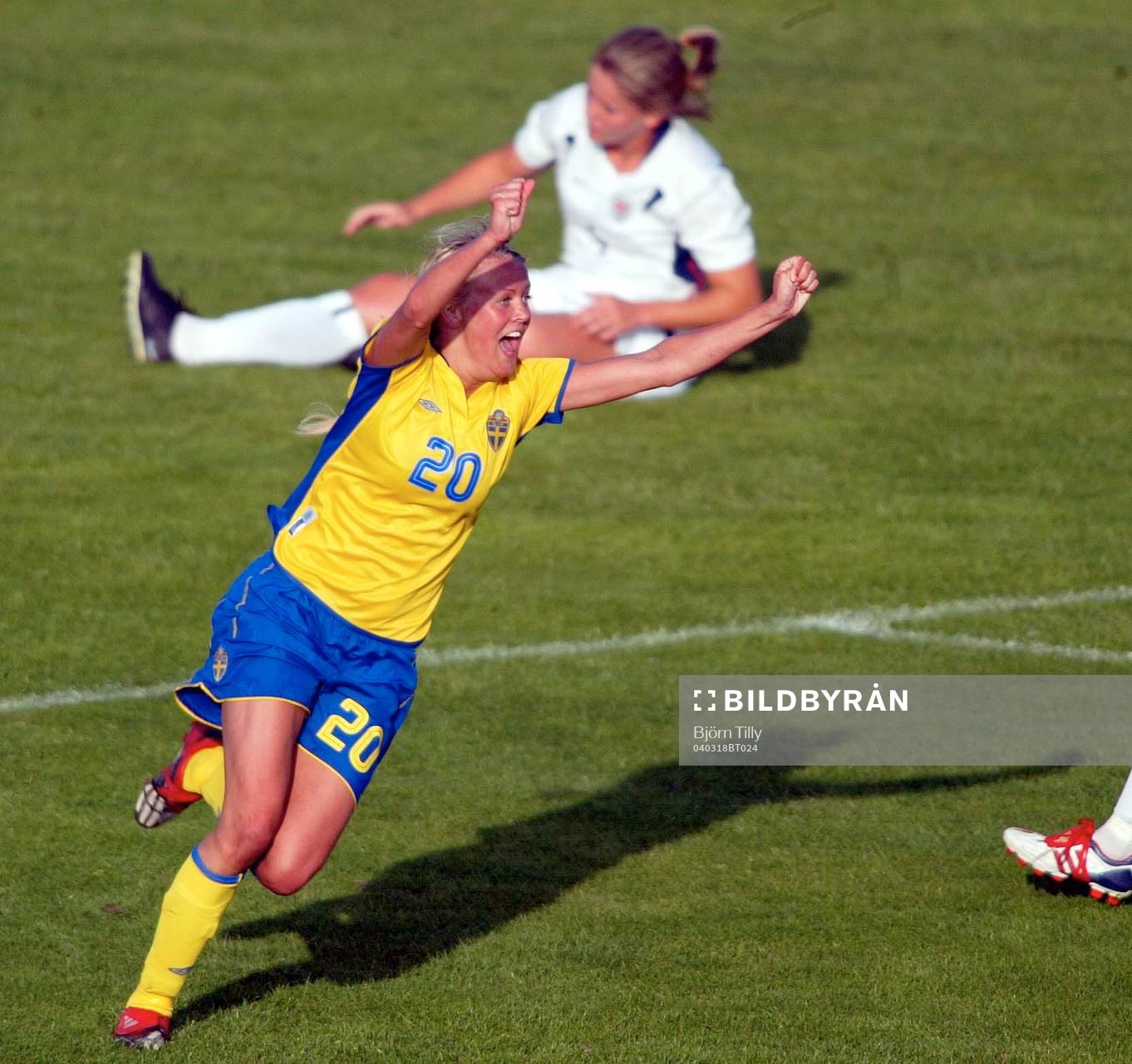 Josefine Öqvist, Sverige, jubel
