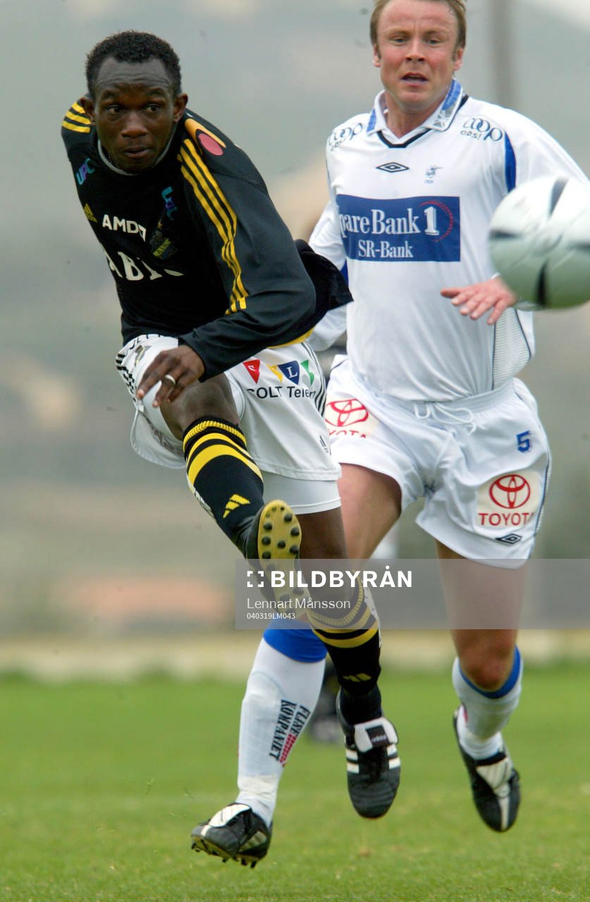 Kwame Qvansah, AIK laddar