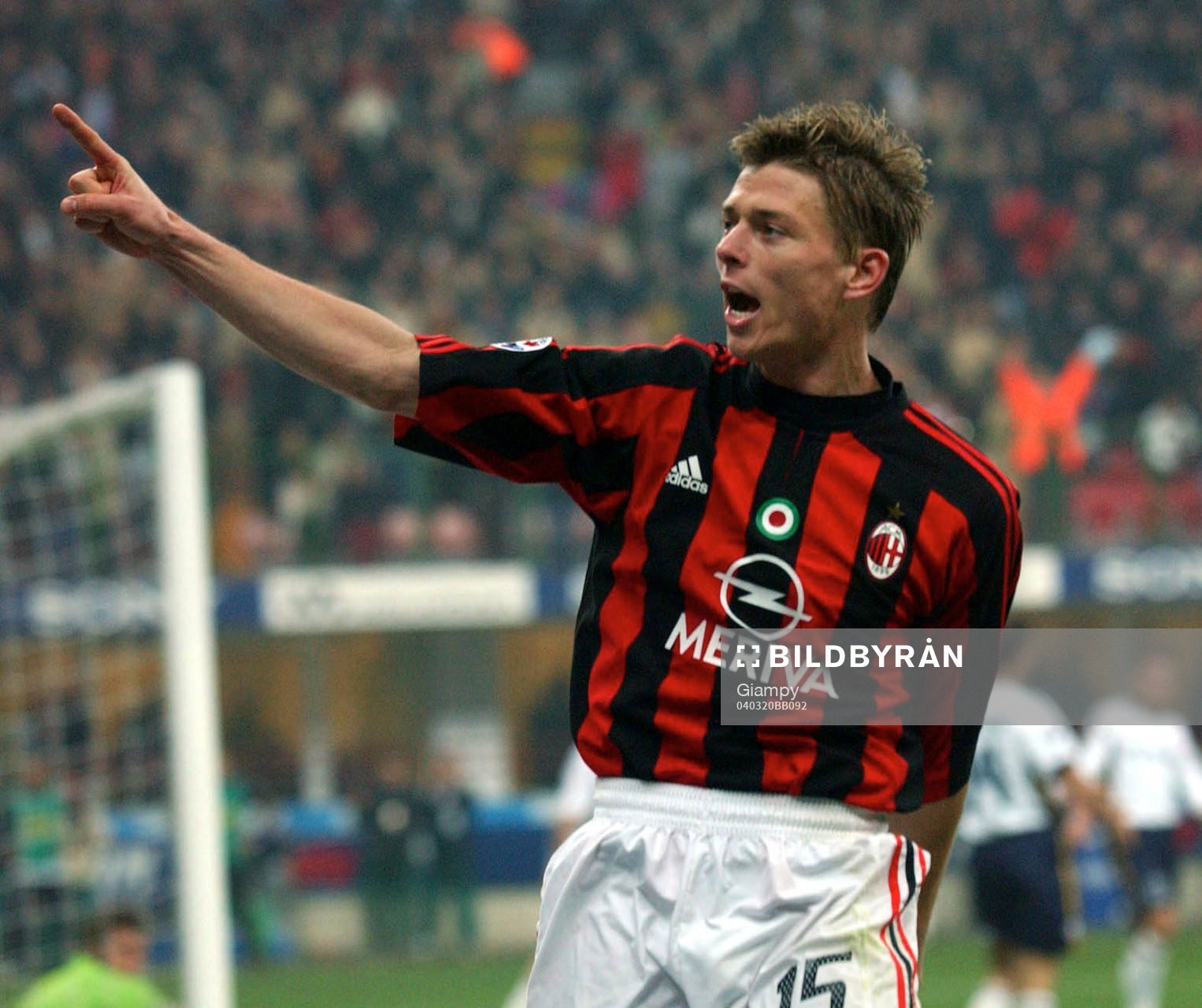 Jon Dahl Tomasson, Milan jublar (jubel)