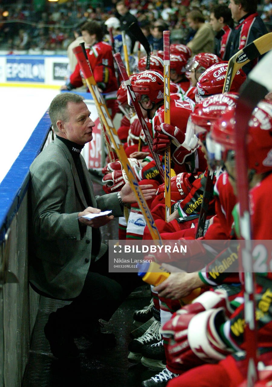Jan Karlsson, tränare Frölunda