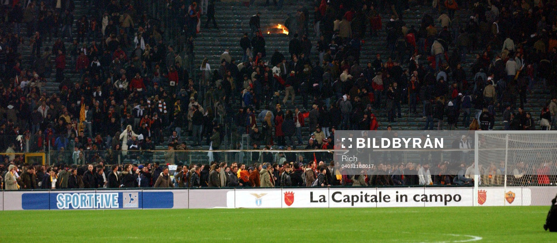 Fotboll, Serie A (Italiensk Liga) Lazio - Roma