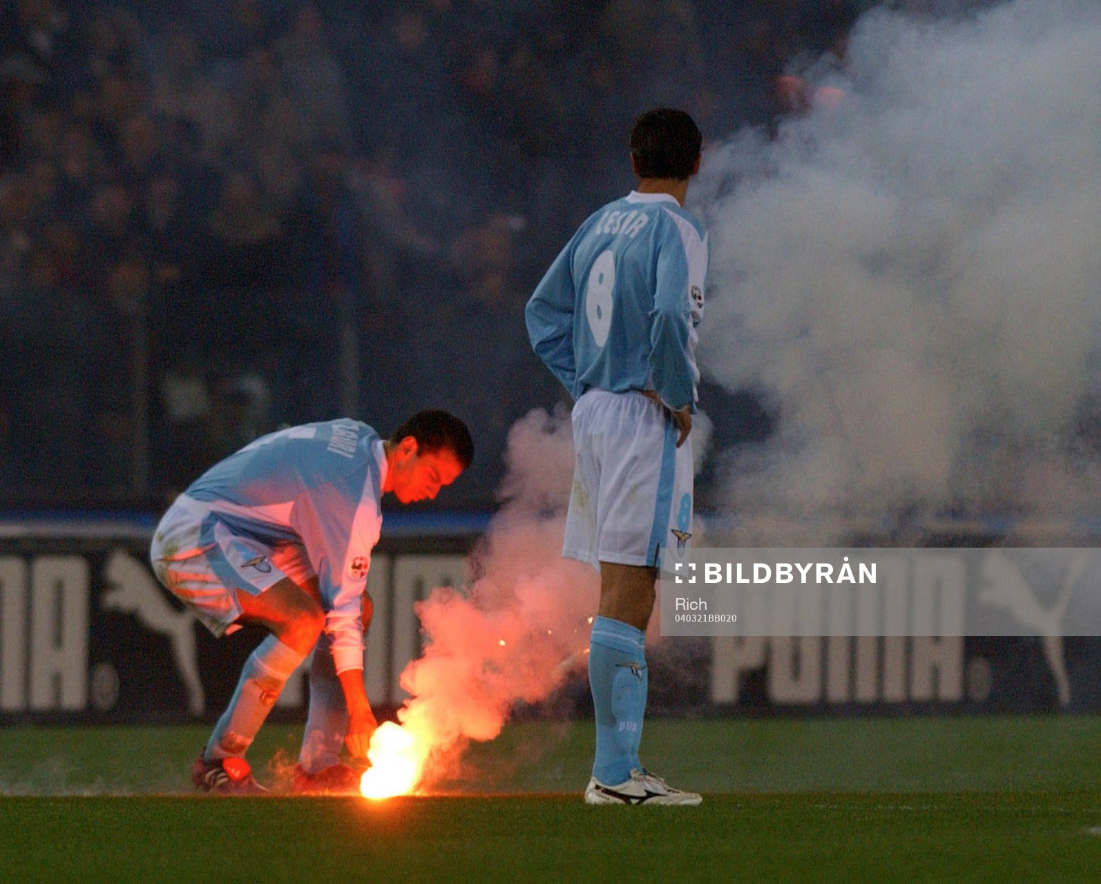 Fotboll, Serie A (Italiensk Liga) Lazio - Roma
