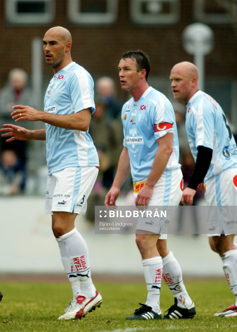 Daniel Majstorovic, Patrik Andersson och Olof Persson,