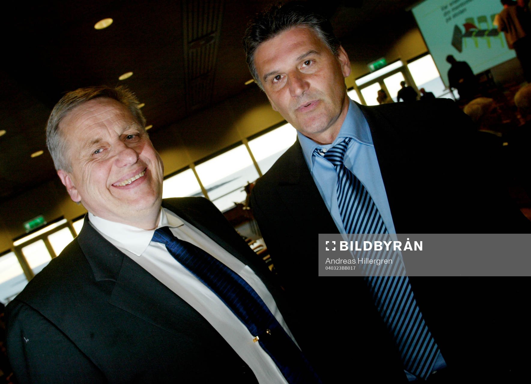 Tommy Söderberg och Zoran Lukic, tränare