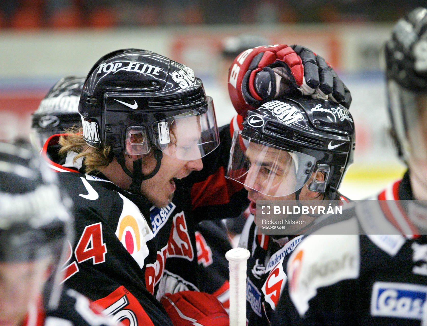 Magnus Österby och Petri  Liimatainen, Malmö. Jubel