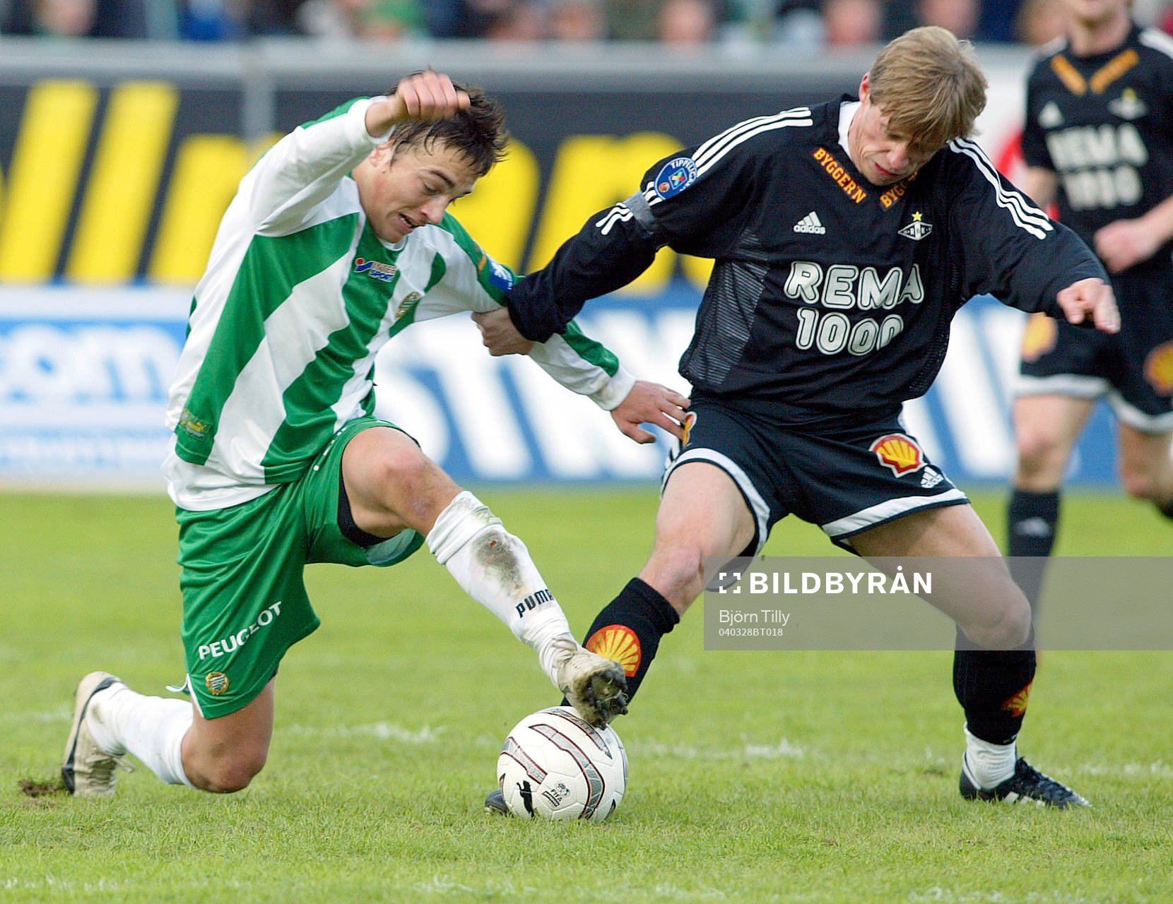  Petter Andersson, Hammarby och Örjan Berg, Rosenborg.