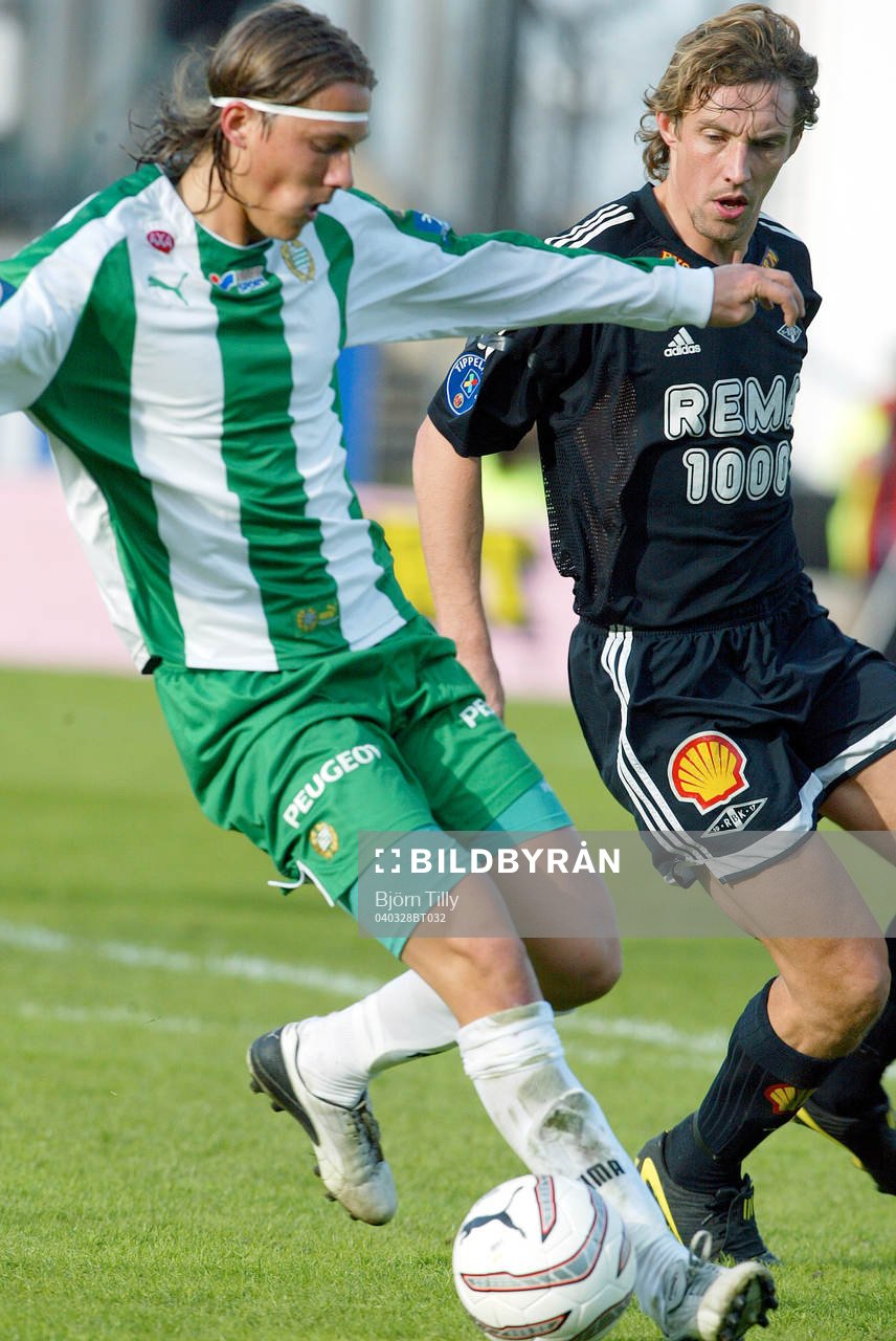 Björn Runström, Hammarby och Vidar Riseth, Rosenborg som